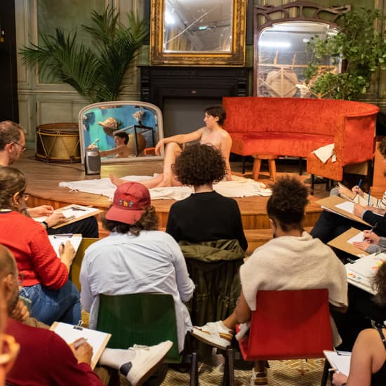 Drink & Draw : Apéro créatif avec boisson & session de dessin