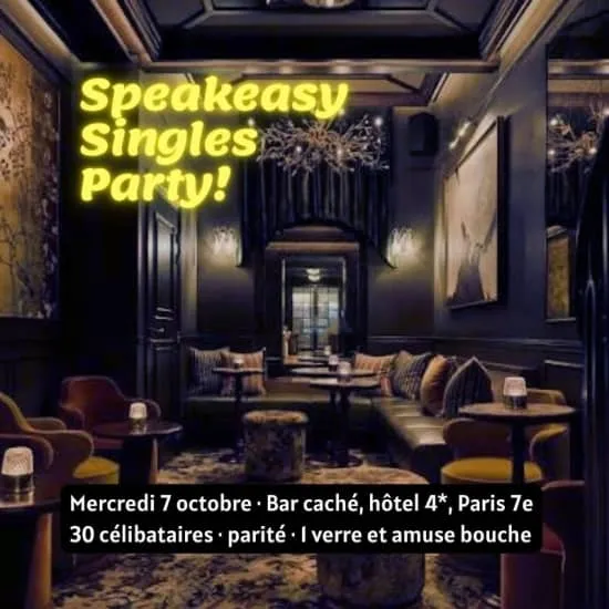 Speakeasy Single Party - Soirée célibataires chic