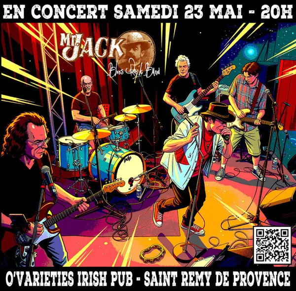 Mr Jack en concert au O'Varieties Irish Pub
