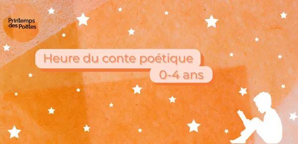 Heure du conte poétique pour les petits à la médiathèque