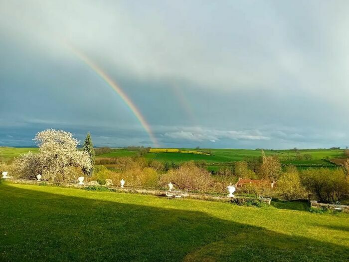 Visite des terrasses et du parc du château de Moutiers