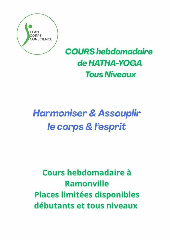 Cours-Atelier hebdomadaire Hatha-Yoga