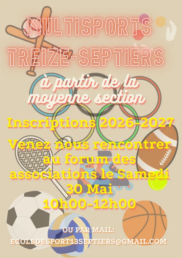 Inscriptions "Multisports"