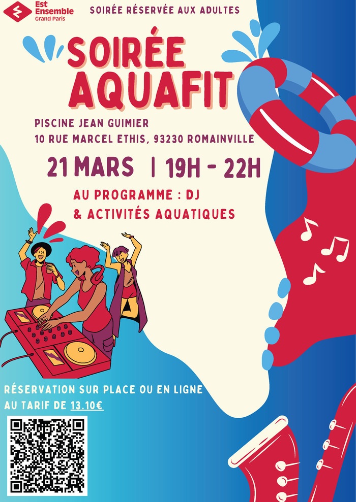 Soirée AQUAFIT Piscine de Romainville