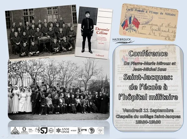 Conférence: Saint-Jacques de l'école à l'hôpital militaire