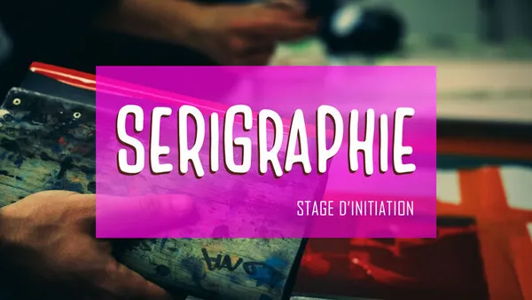 Journée d'initiation à la sérigraphie