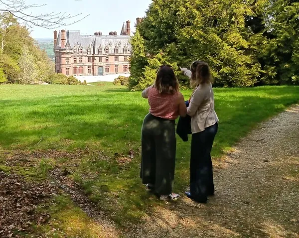 Le château en visu