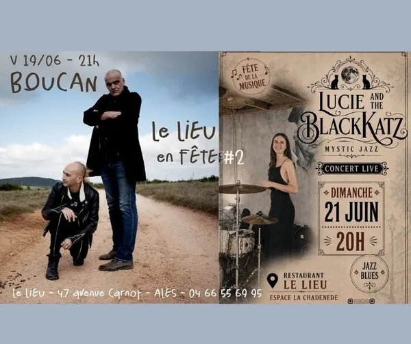 Concert de BOUCAN au Lieu à Alès !