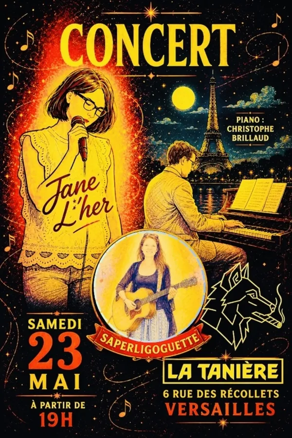 Jane L’her & Saperligoguette CONCERT