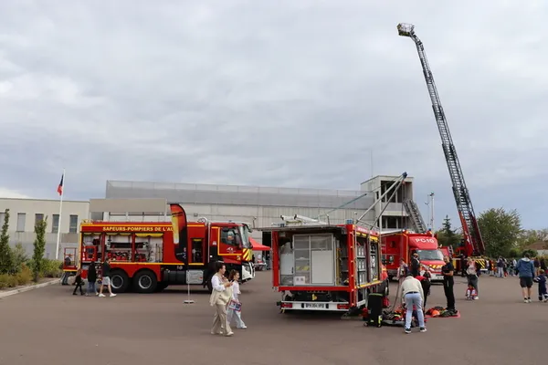 Découvrez les engins des pompiers