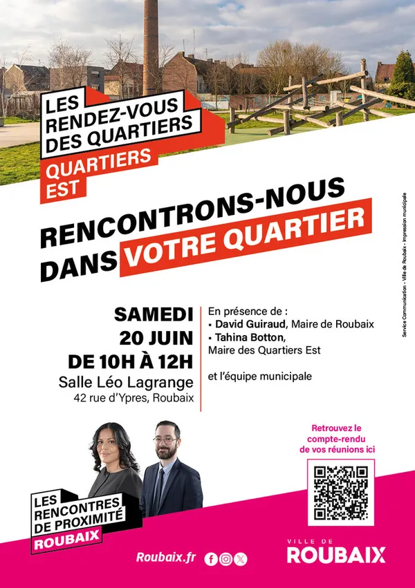 Les rendez-vous des quartiers - Quartiers Est
