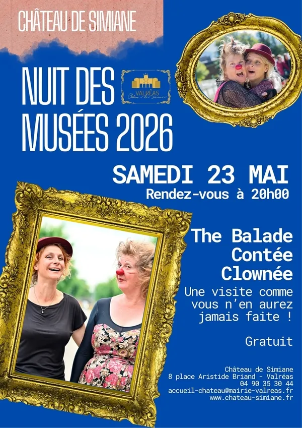 Balade contée et clownée dans le Château de Simiane