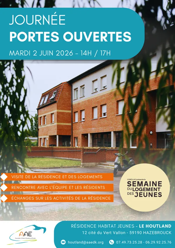 Portes ouvertes Résidence Habitat Jeunes Le Houtland