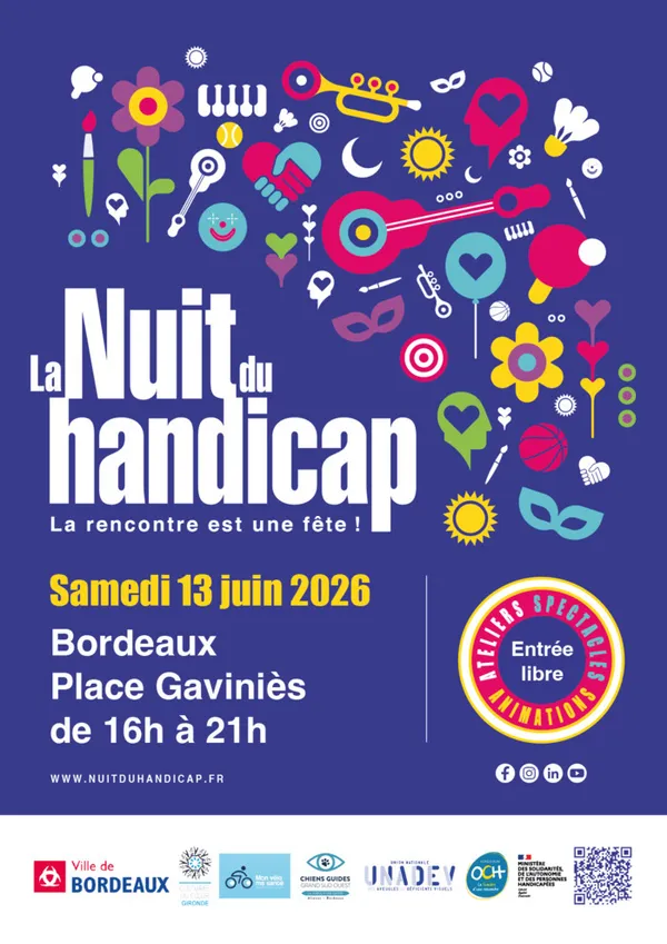 La Nuit du Handicap Bordeaux 2026