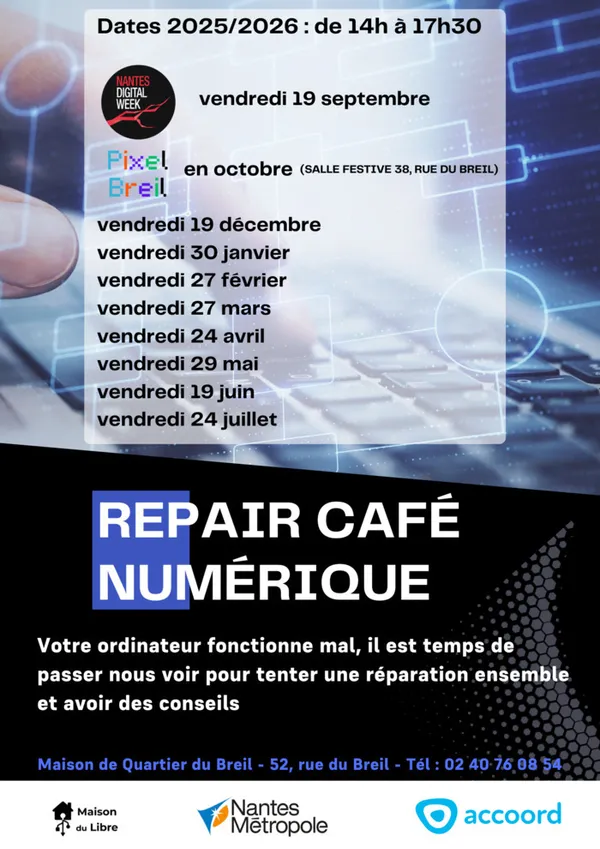 Atelier réparation d'ordinateur
