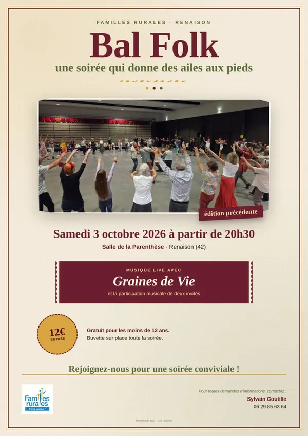 Bal Folk à Renaison