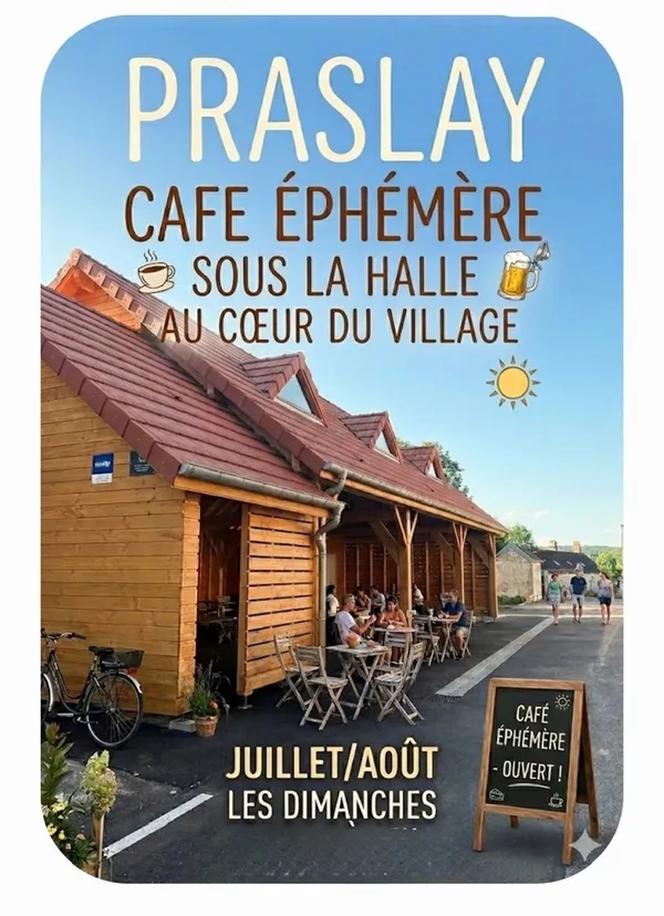 CAFE EPHEMERE à PRASLAY