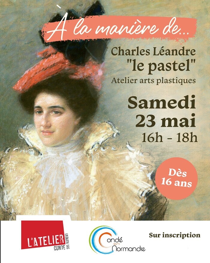 Atelier : à la manière de... Charles Léandre "le pastel""