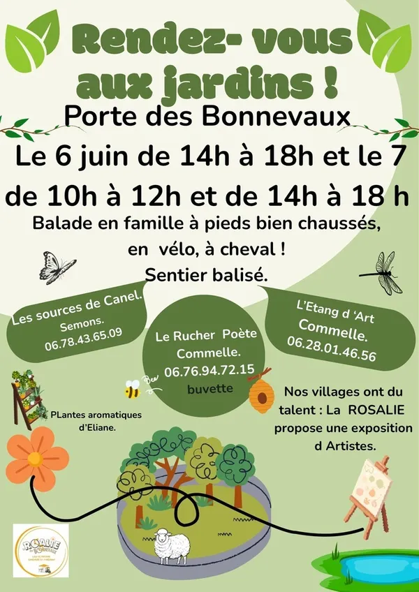 Circuit de Jardins en Jardins à Porte des Bonnevaux