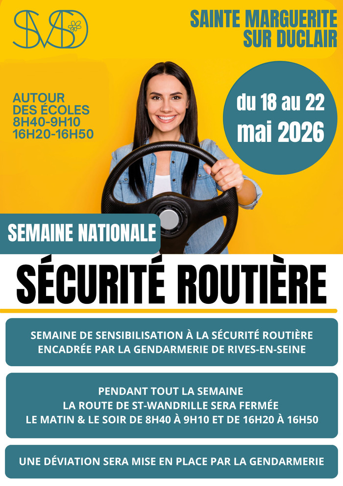 Semaine de la sécurité routière