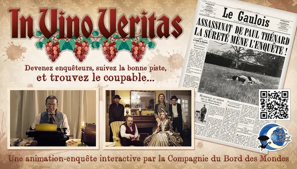 In Vino Veritas, jeu immersif à la Maison de Fer