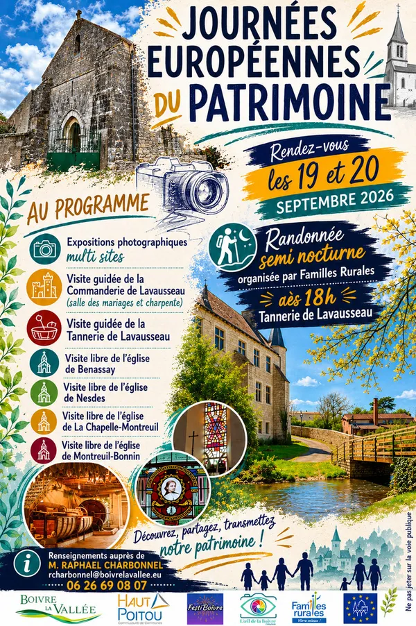 Visite guidée de la Commanderie de Lavausseau