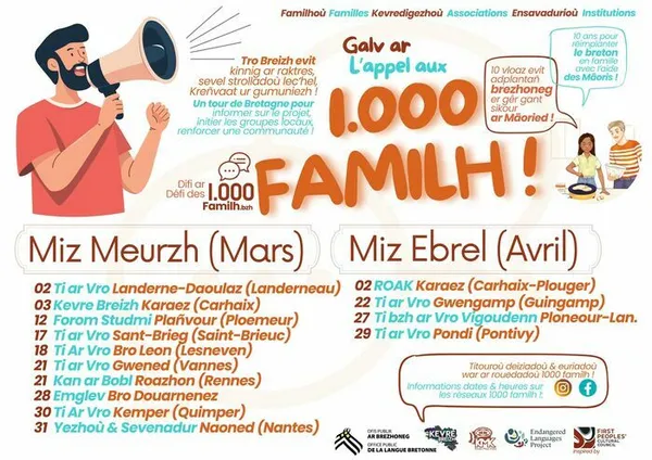 Le défi des 1000 familles à Douarnenez