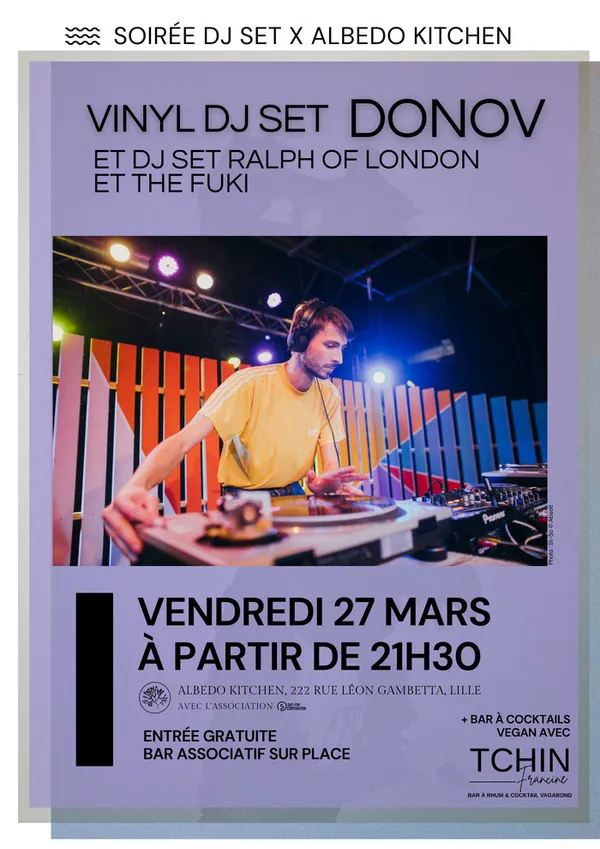 DJ SET DONOV + VERNISSAGE ALEXIS TOMALTCHEV /ZEDEN