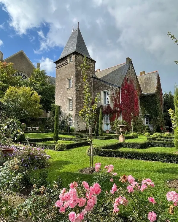 Jardin privé en Anjou