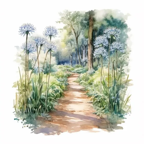 Le sentier patrimonial paysager sous le regard de peintres aquarellistes