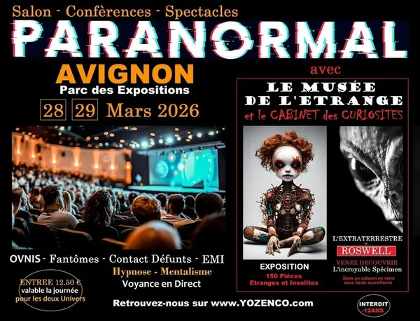 Salon du Paranormal à Avignon - 3ème édition