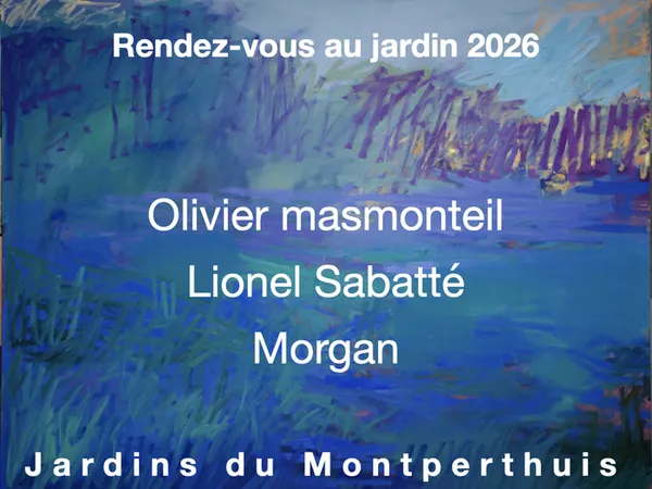 Exposition : les artistes Olivier Masmonteil, Lionel Sabatté et Morgan aux Jardins du Montperthuis