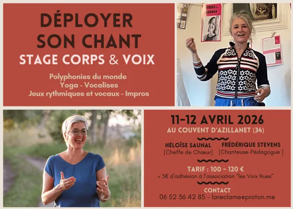 Stage Corps et Voix : déployer son chant dans les polyphonies du monde