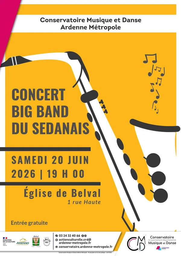 Concert du Big Band du Sedanais