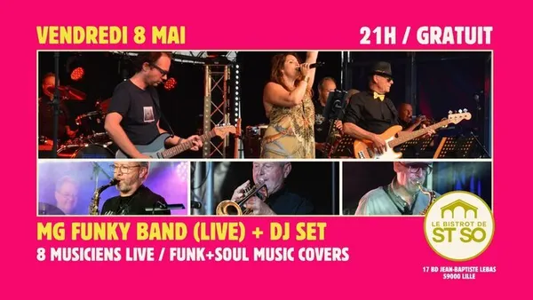 MG FUNKY BAND (Live) + Dj Sets