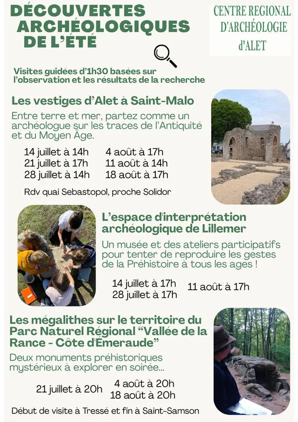 Visites guidées estivales 2026