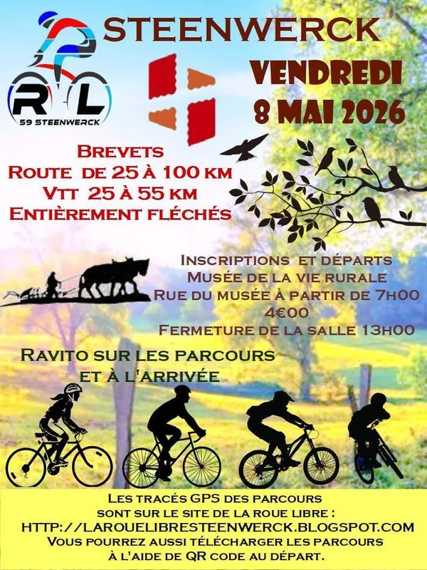 Brevet cyclo du 8 mai