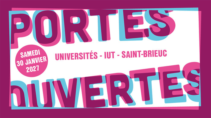 Journée portes ouvertes Campus Mazier - Universités et IUT de Saint-Brieuc