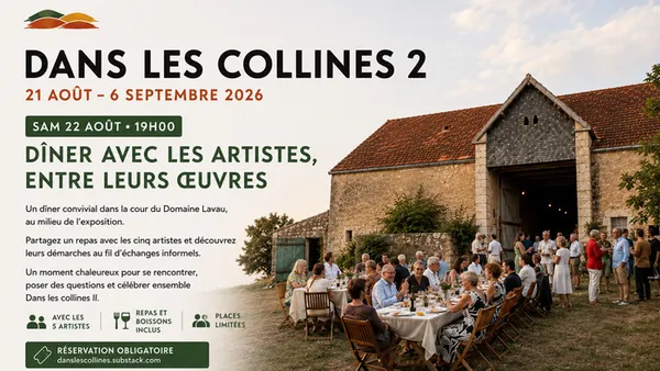 Dîner avec les artistes