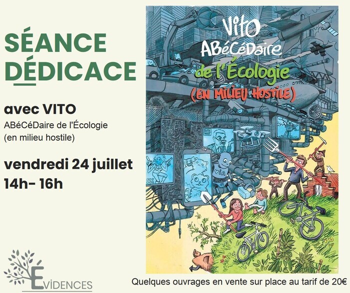 Séance de dédicace