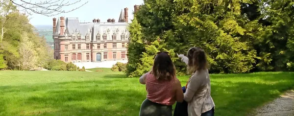 Le château en visu