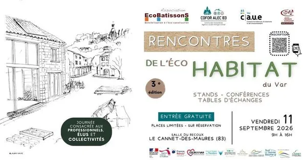 3èmes Rencontres de l'éco-habitat du Var - Journée dédiée aux élus et professionnels