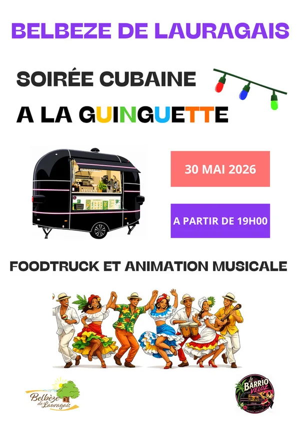 Soirée cubaine à la guinguette