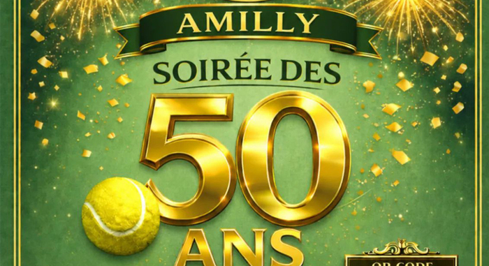 Soirée des 50 ans - J3 sports Amilly Tennis