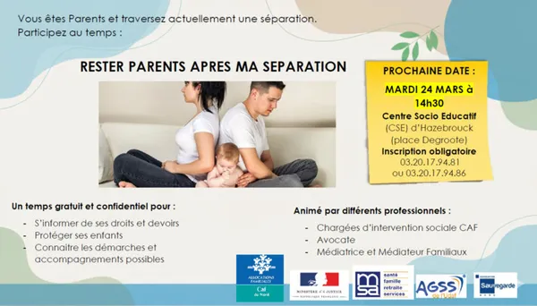 Rester parents après ma séparation
