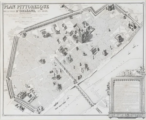 Visites privilèges : cartes et plans d'Orléans