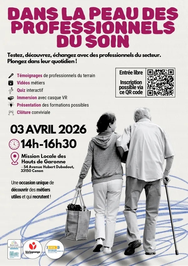 Dans la peau des professionnels du soin