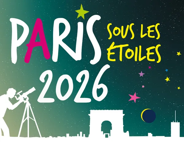 Paris sous les étoiles - Square Louise Michel (Paris 18) - Nuits des étoiles