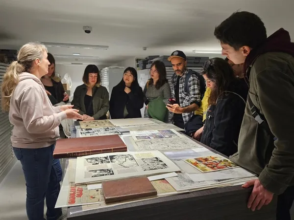 Visites des réserves du Musée de la bande dessinée