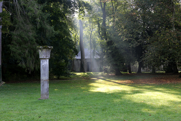 Visite du parc du château